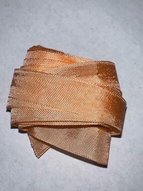 🍄 Vintage Hug Snug Peach Seam Binding Woven Edge Rayon 1/2” Wide Sew 6+ yard